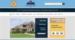 Desktop Screenshot of foreclosehouston.com