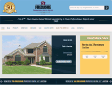 Tablet Screenshot of foreclosehouston.com